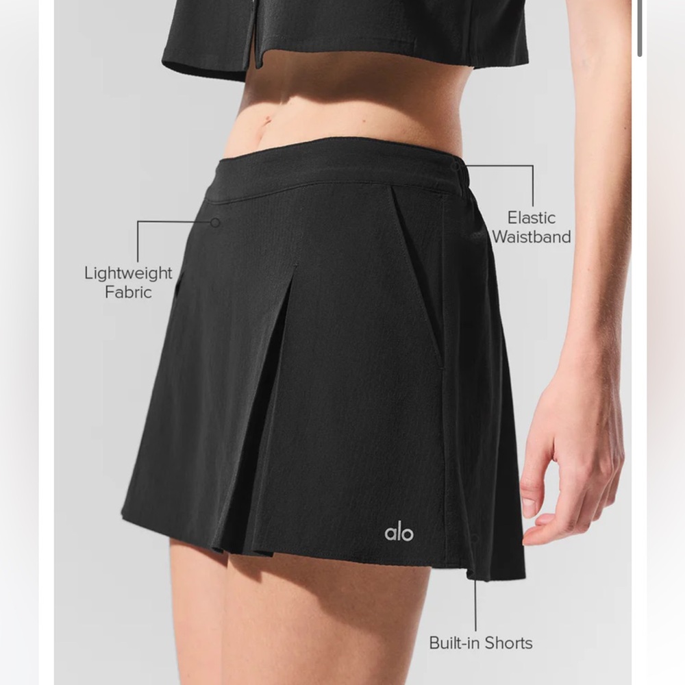 ALO Yoga Black Athletic Shorts